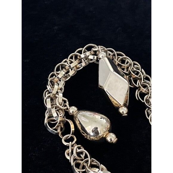 NWT New Vintage Trifari Charm Bracelet Gold Tone 7" - Picture 5 of 6